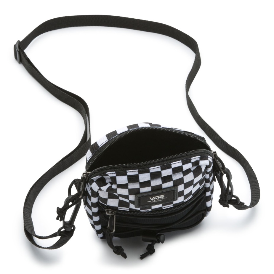 Vans Bail τσάντα ώμου μαύρο-λευκό Check Men
