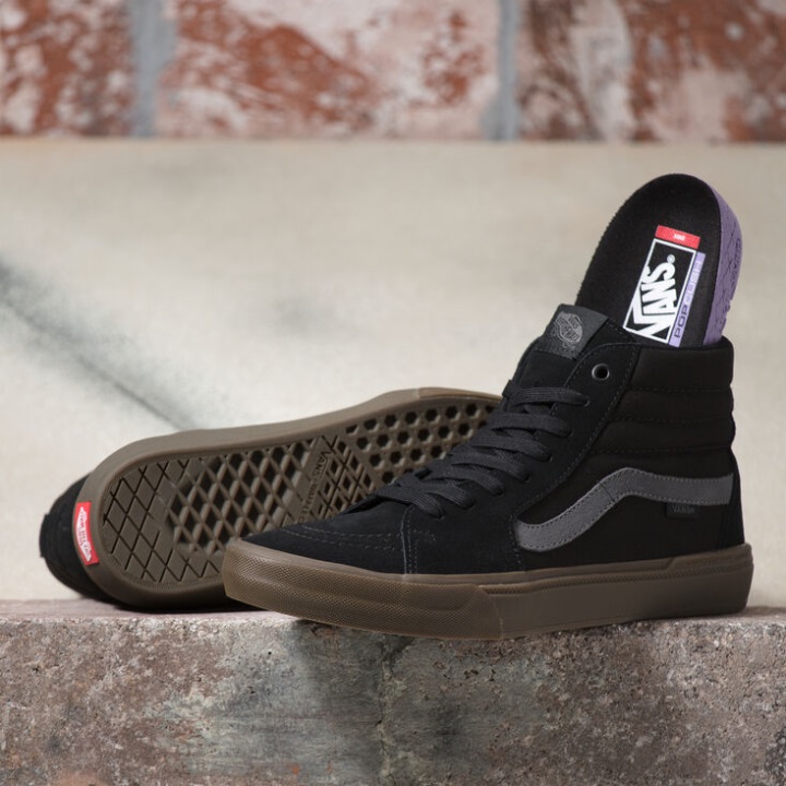 Vans Bmx Sk8-hi μαύρη-σκούρα τσίχλα