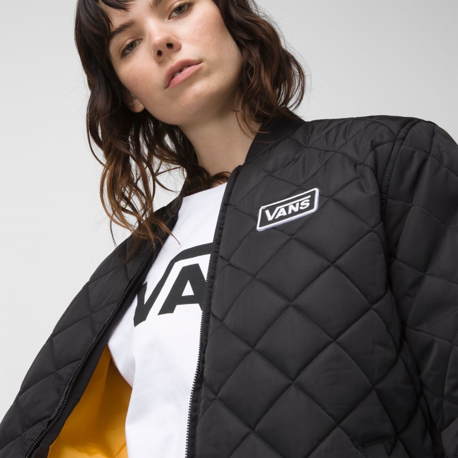 Vans Boom Boom κλασικό μακρύ σακάκι μαύρο