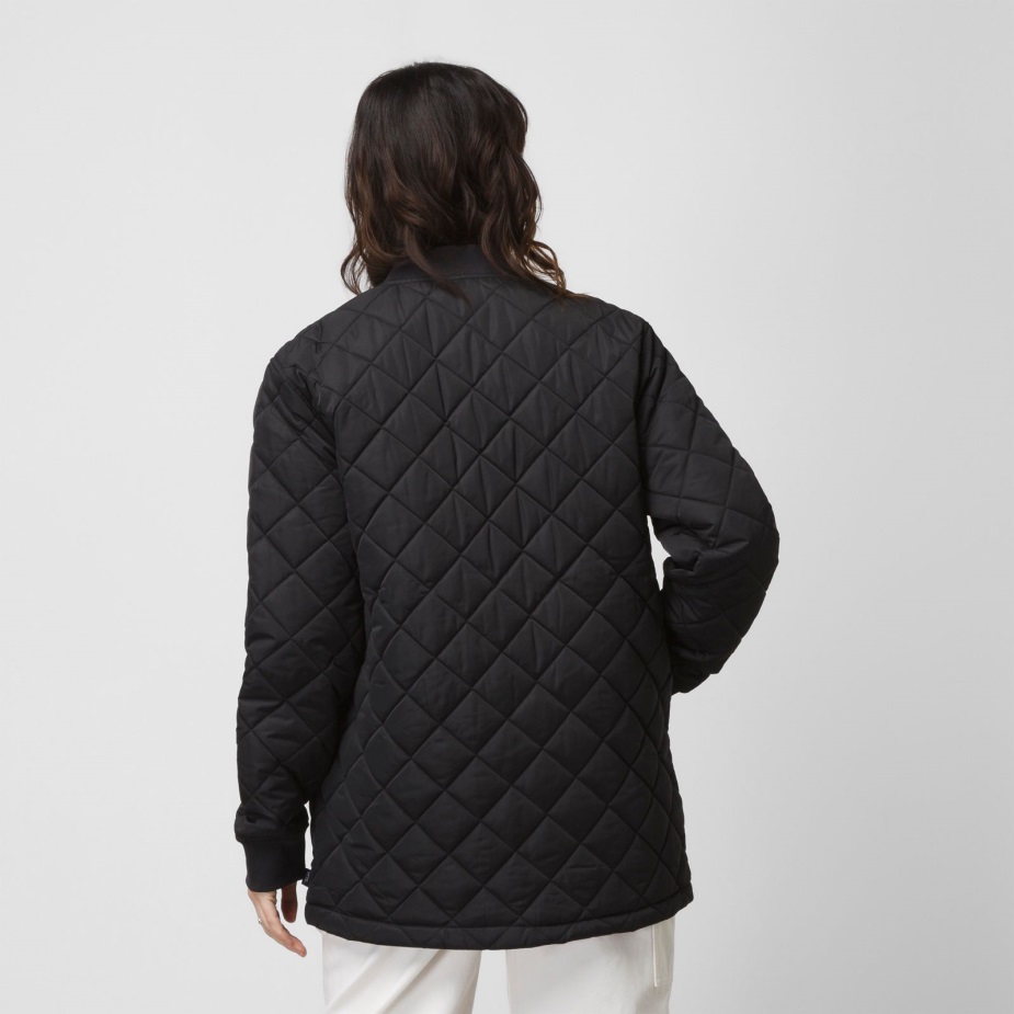 Vans Boom Boom κλασικό μακρύ σακάκι μαύρο