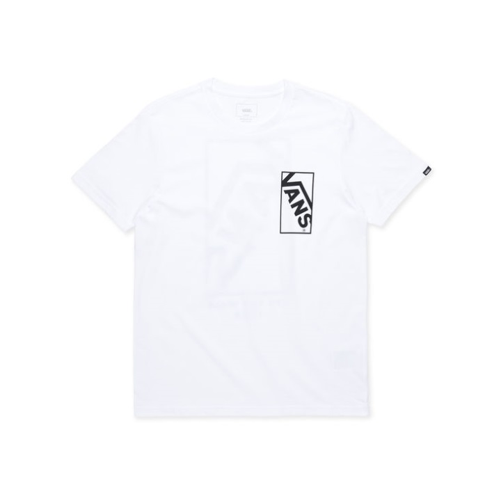 Vans Box Liner Ii T-shirt λευκό