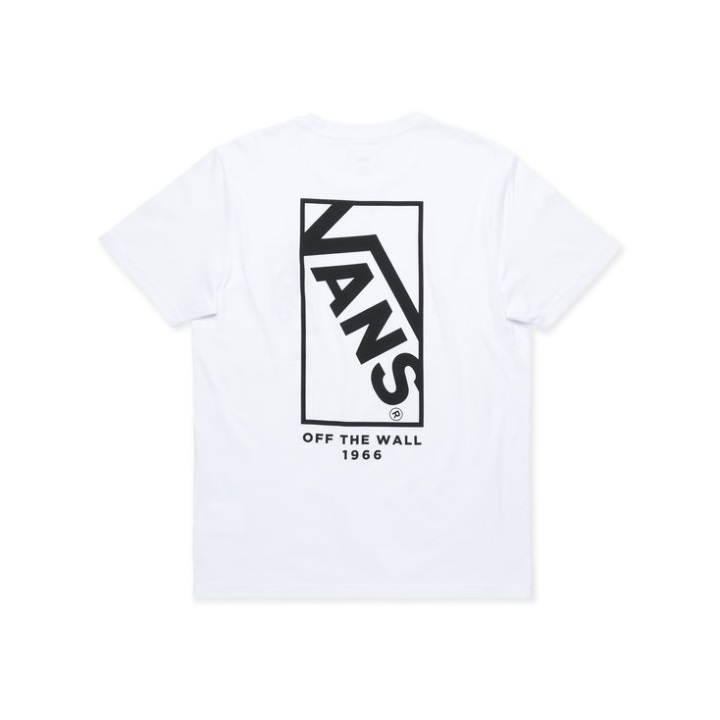Vans Box Liner Ii T-shirt λευκό