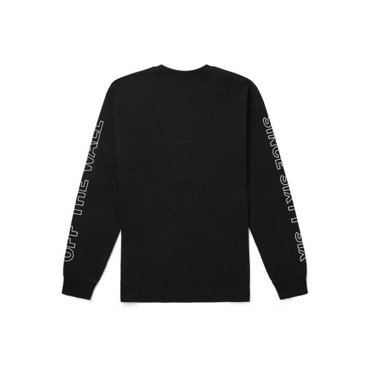 Vans Box Liner Otw μακρυμάνικο μπλουζάκι μαύρο