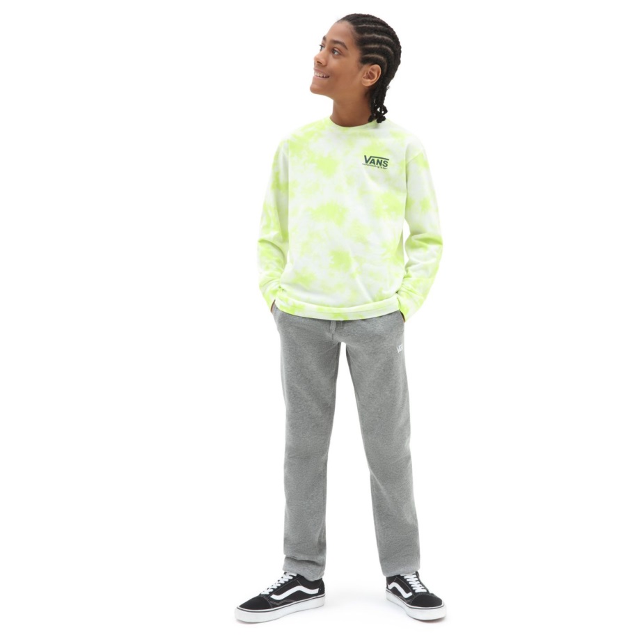 Vans Boys Core Basic Fleece παντελόνι (8-14 ετών) γκρι