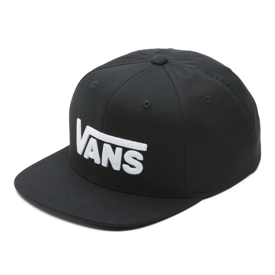 Vans Boys Drop V καπέλο Snapback μαύρο λευκό