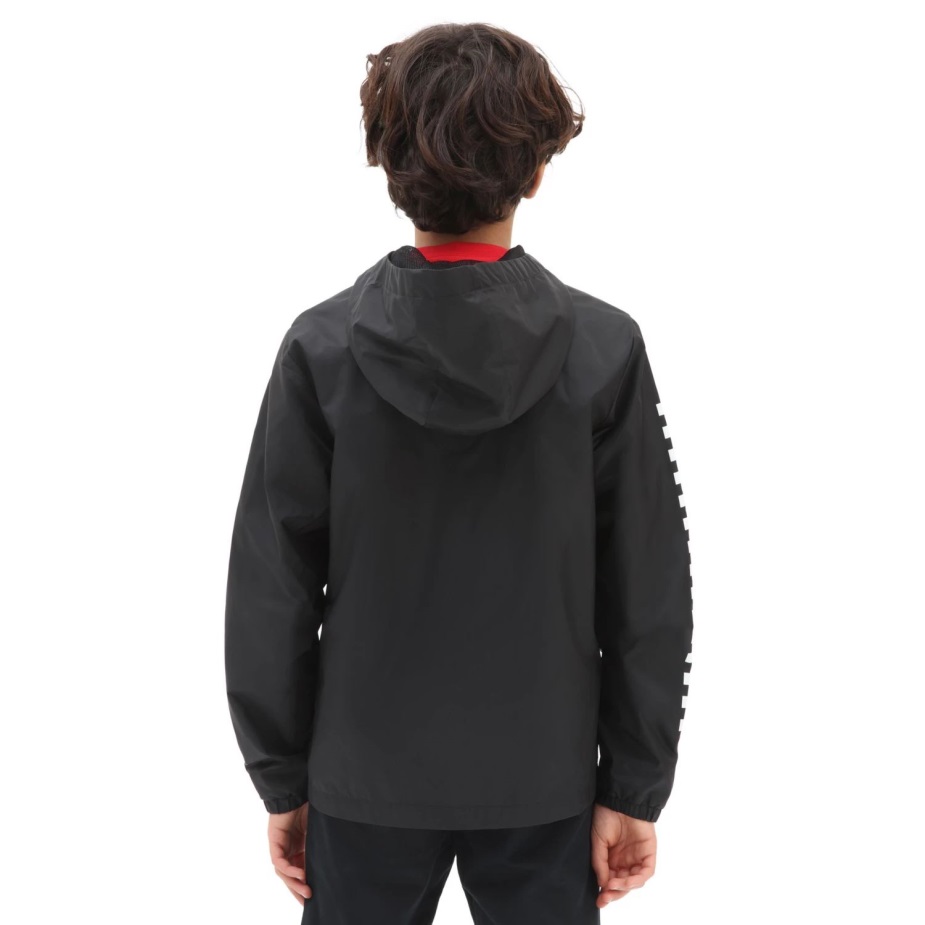 Vans Boys Garnett αντιανεμικό μπουφάν (8-14 ετών) μαύρο