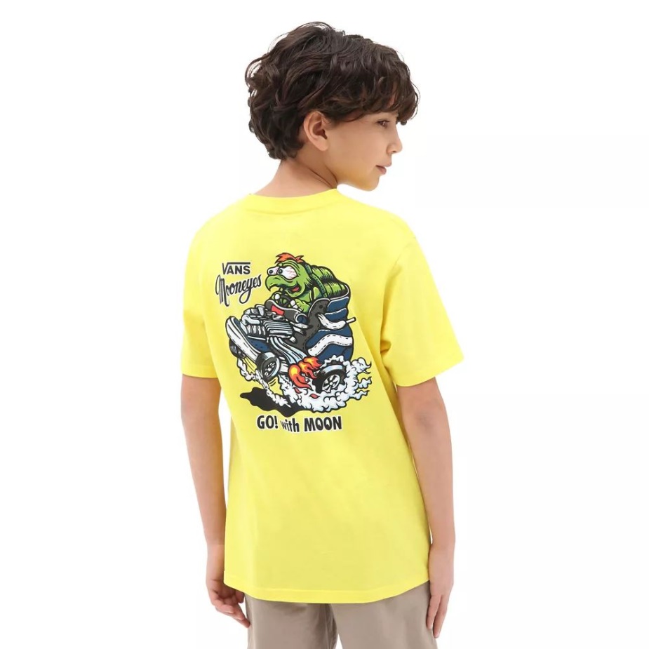 Vans Boys Mooneyes T-shirt (8-14 ετών) κίτρινο