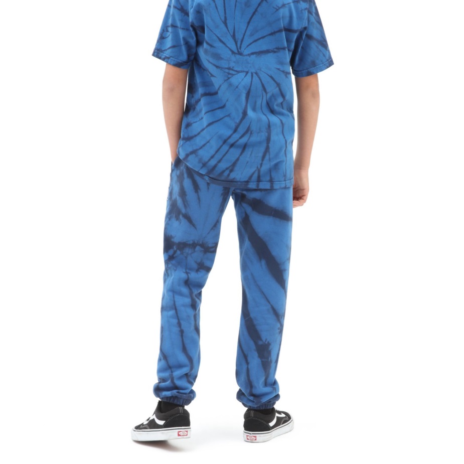Vans Boys Tie Dye Fleece παντελόνι (8-14 ετών) μπλε