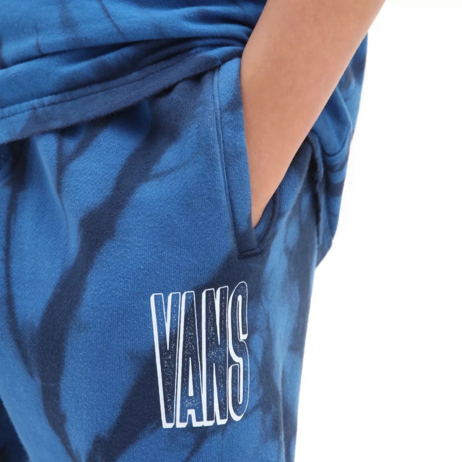 Vans Boys Tie Dye Fleece παντελόνι (8-14 ετών) μπλε