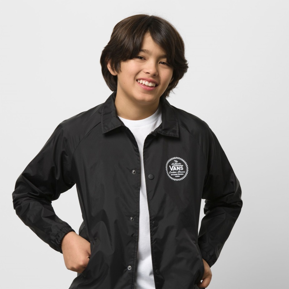 Vans Boys Torrey Jacket μαύρο