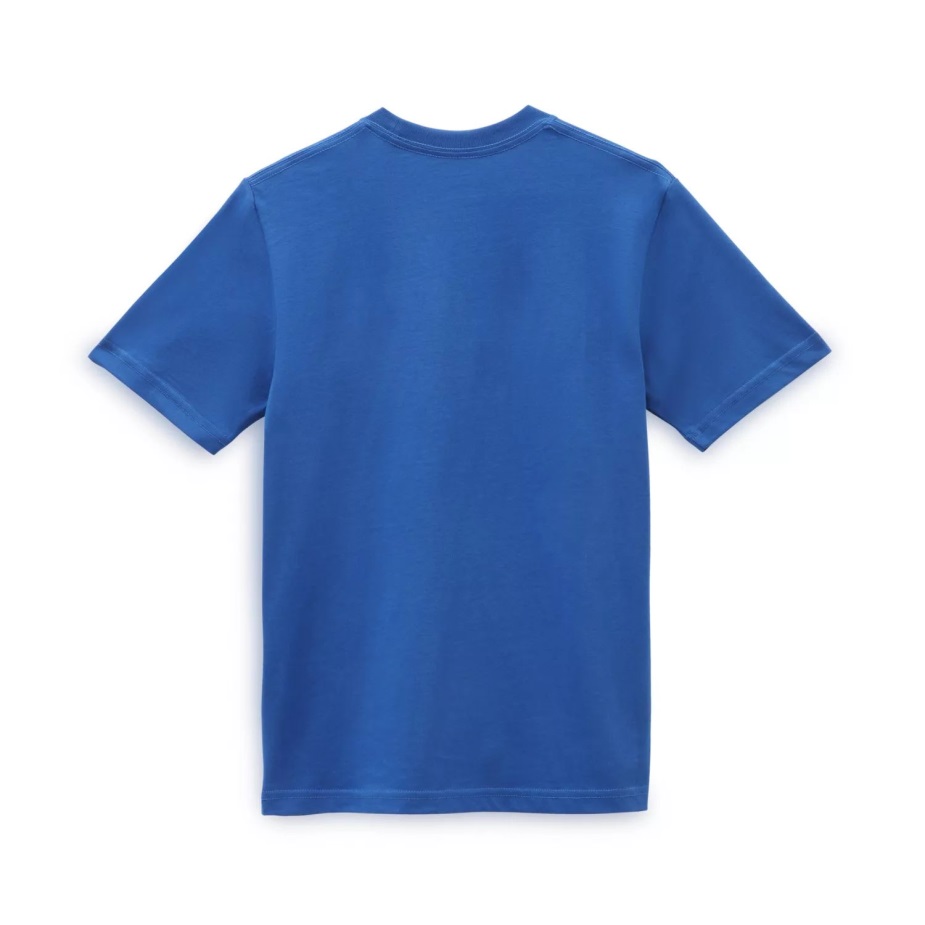 Vans Boys μπλουζάκι κουτί με στάμπα (8-14 ετών) μπλε