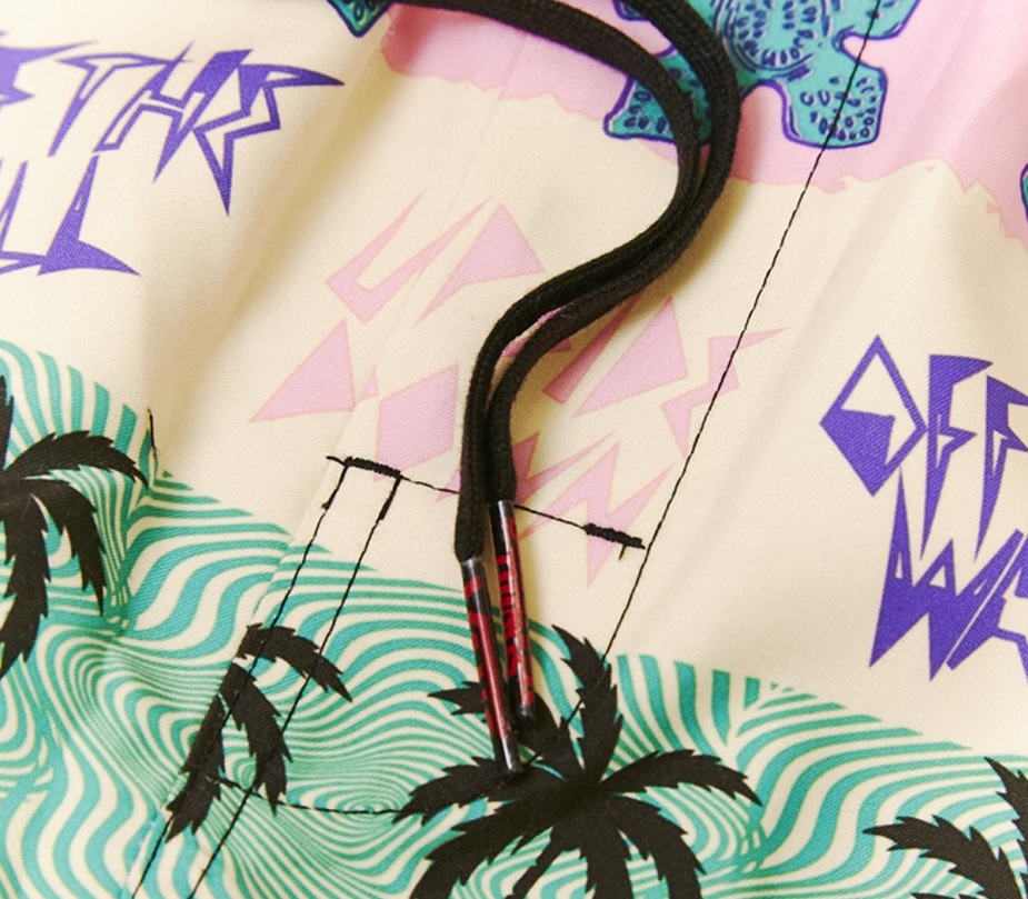 Vans California ριγέ βόλεϊ σορτς ροζ