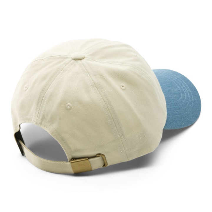 Vans Camburn κυρτό χαρτονόμισμα καπέλο τζόκεϊ αντίκα λευκό