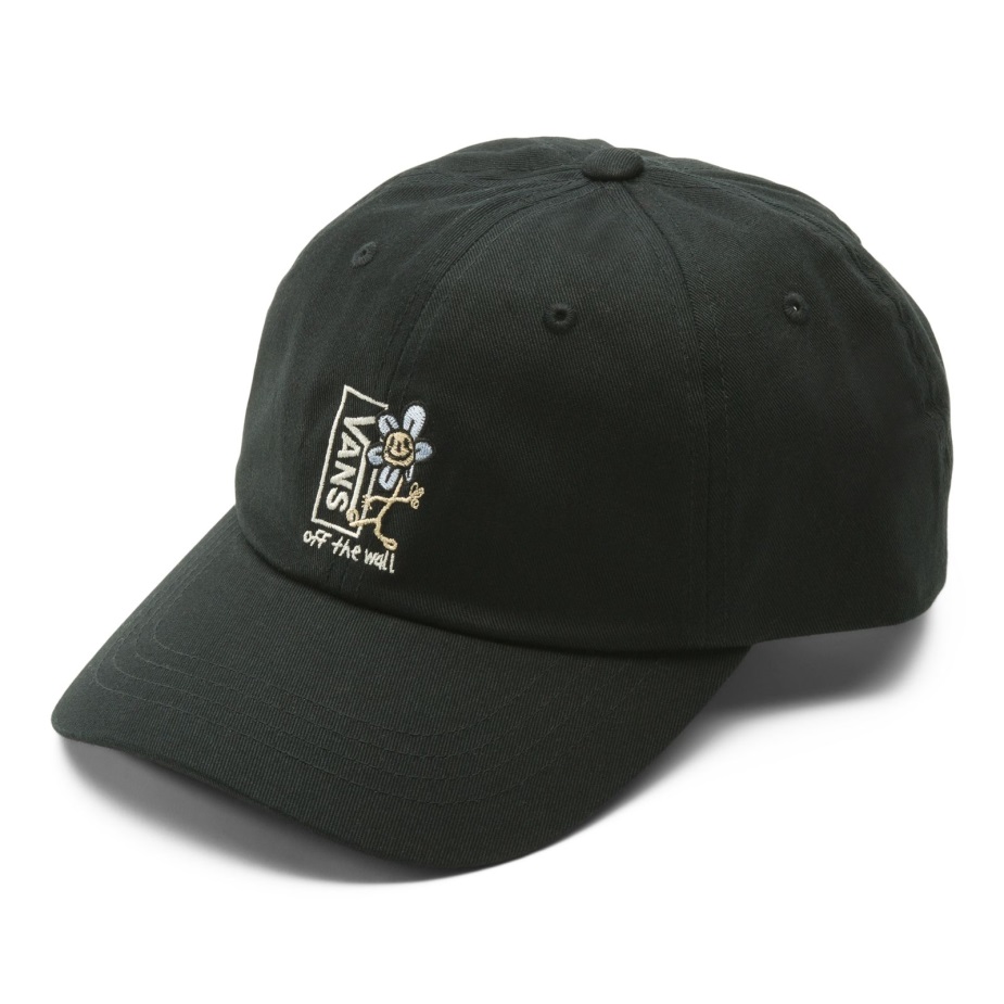 Vans Camburn κυρτό χαρτονόμισμα τζόκεϋ καπέλο μαύρο