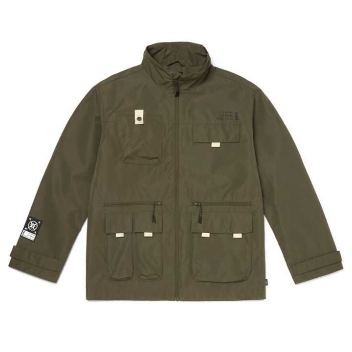 Vans Camper μπουφάν χρησιμότητας σταφυλόφυλλο