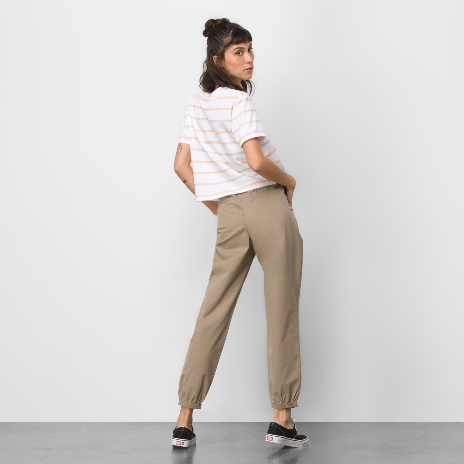 Vans Chamber Jogger στρατιωτικό χακί