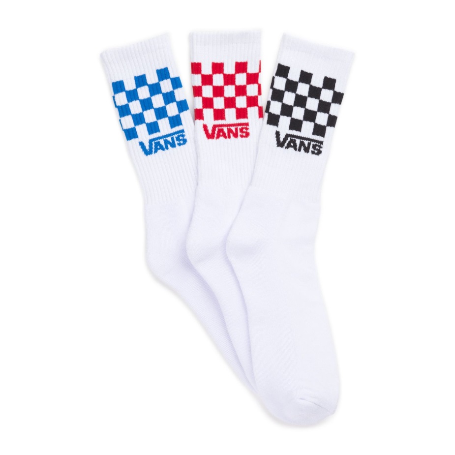 Vans Check Crew κάλτσες 3 Pack Size 65-9 Asst