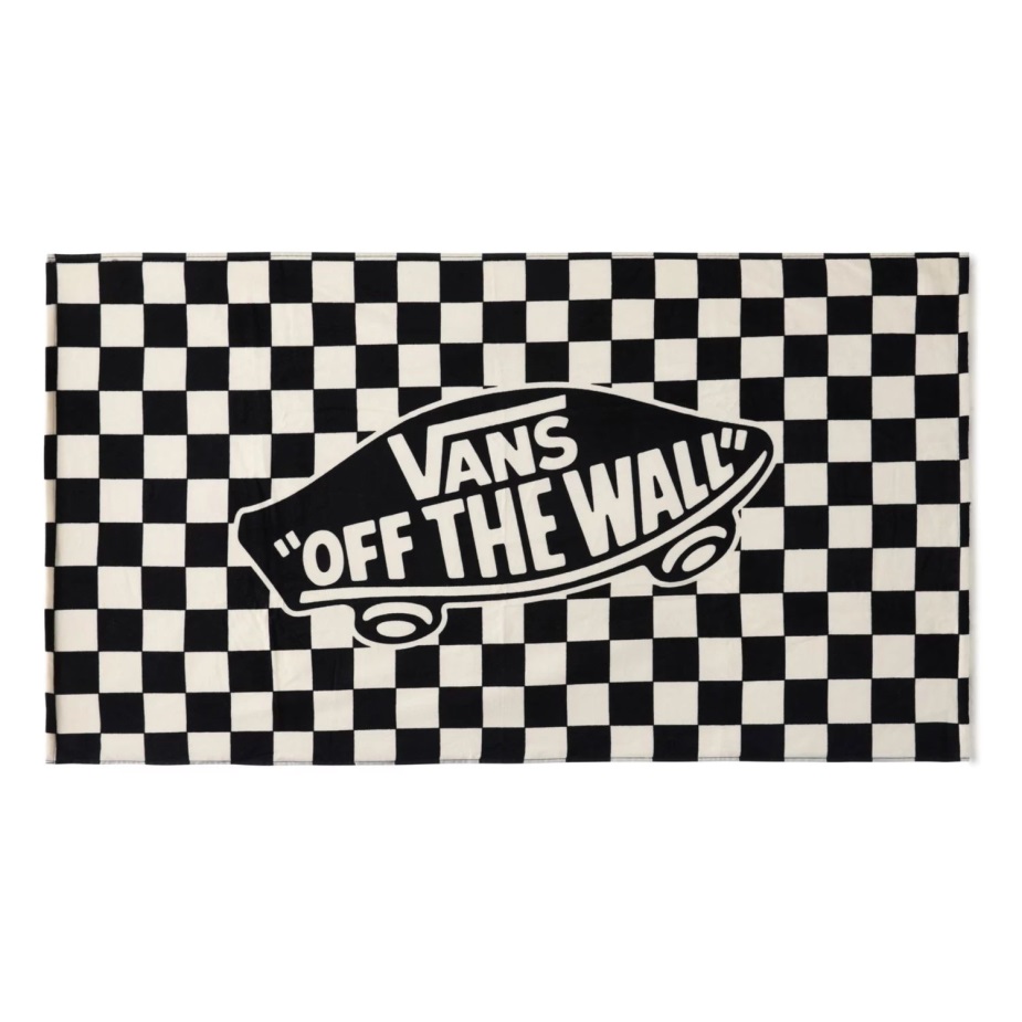 Vans Check πετσέτα μαύρο-άσπρο