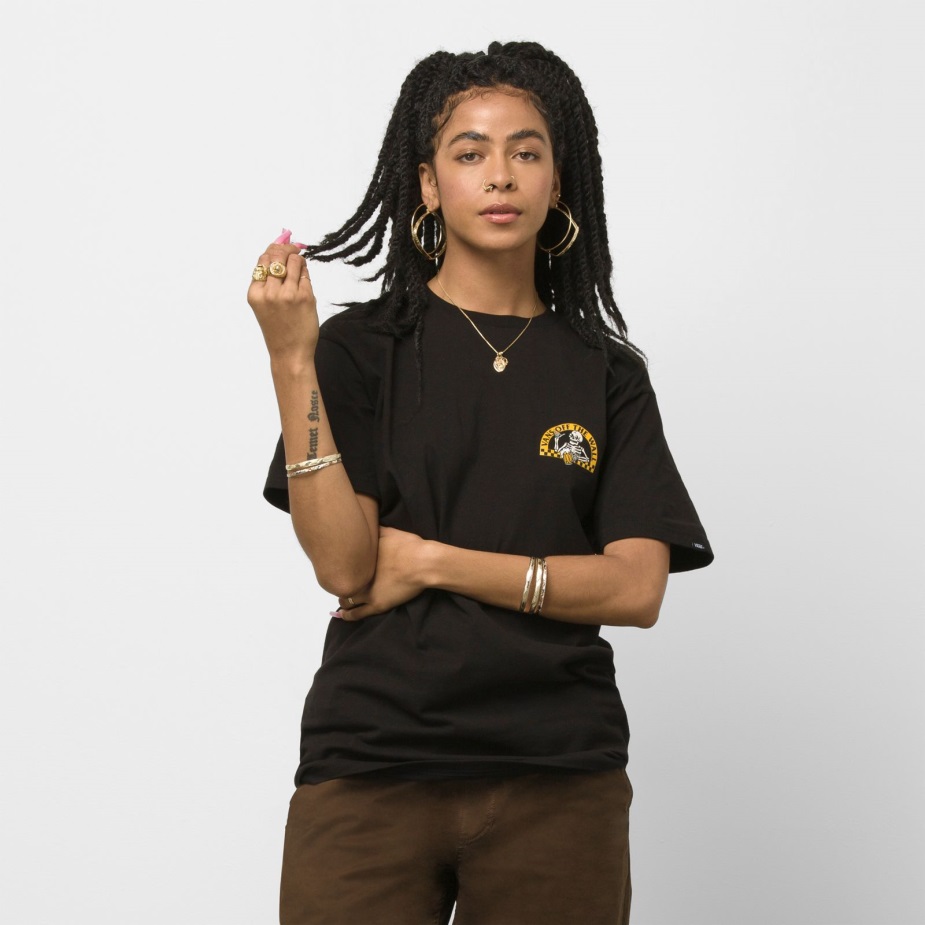 Vans Chillin από 66 μπλουζάκι μαύρο