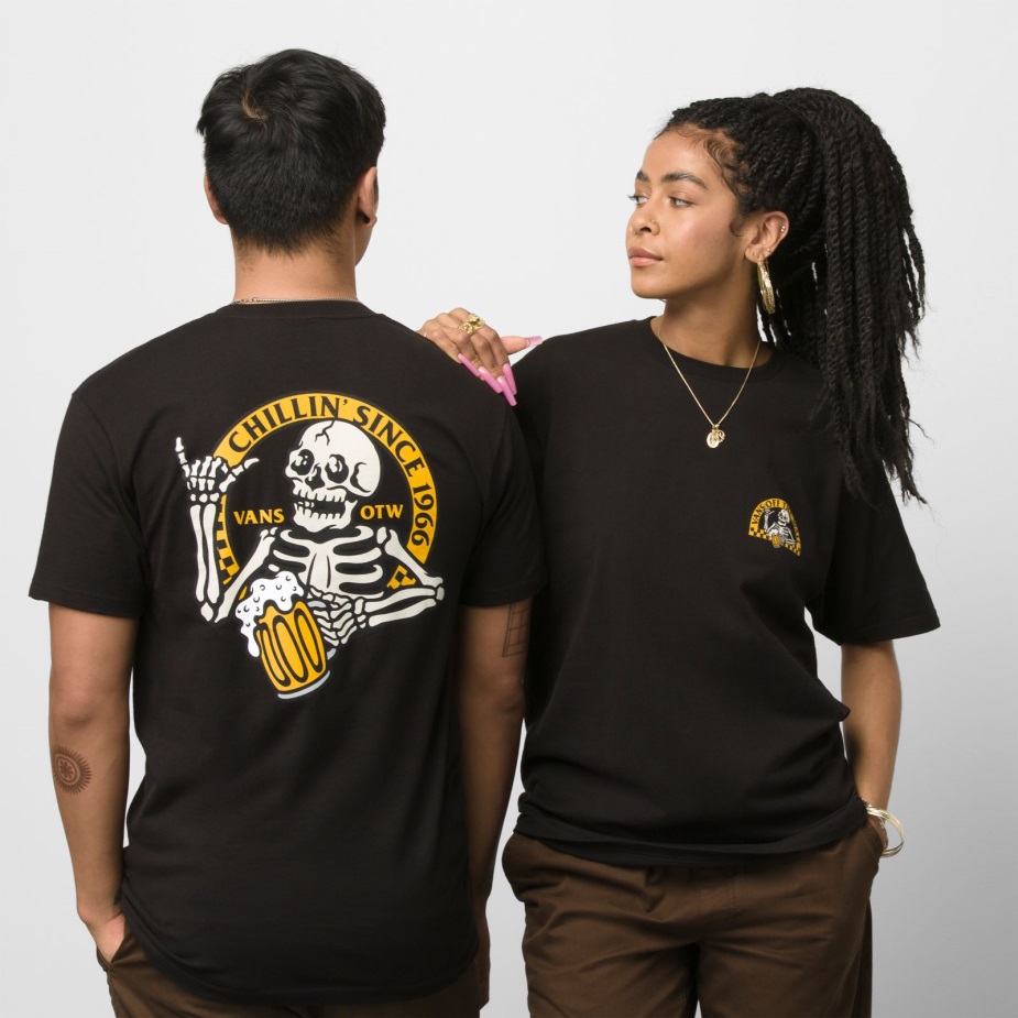Vans Chillin από 66 μπλουζάκι μαύρο