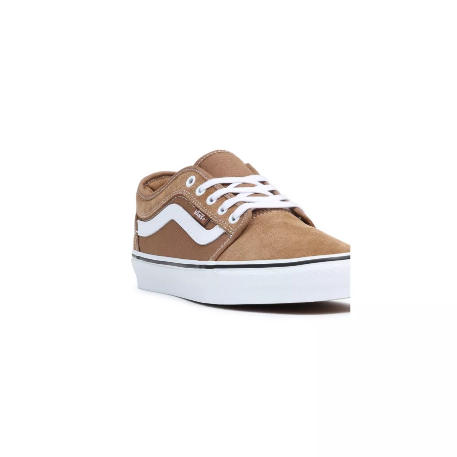Vans Chukka παπούτσια με χαμηλά πλάγια λωρίδα καφέ