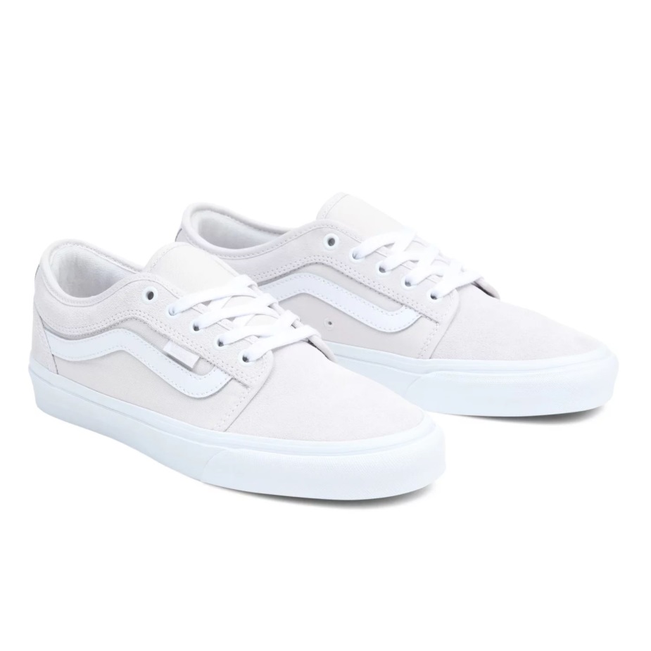 Vans Chukka παπούτσια με χαμηλά πλαϊνά λευκά