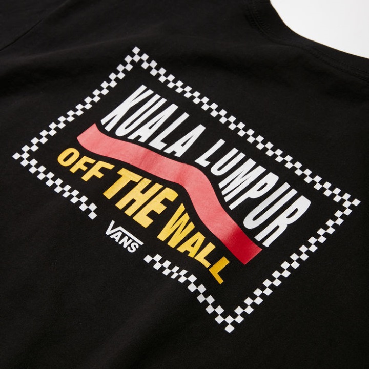 Vans City Pack μπλουζάκι Kl μαύρο