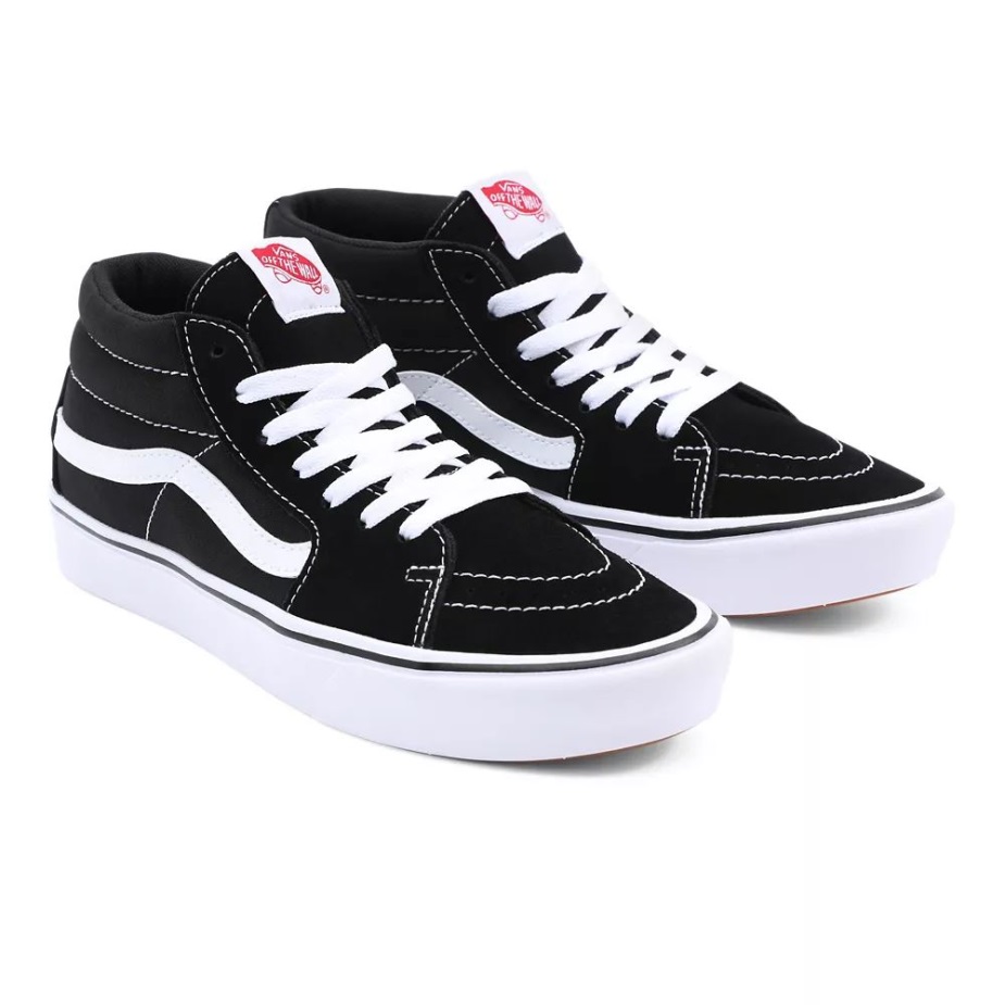 Vans Classic Comfycush Sk8-mid Shoes μαύρα