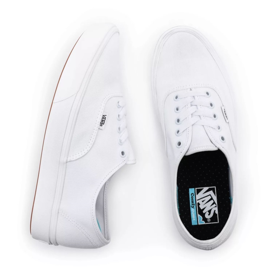 Vans Classic Comfycush αυθεντικά παπούτσια λευκά