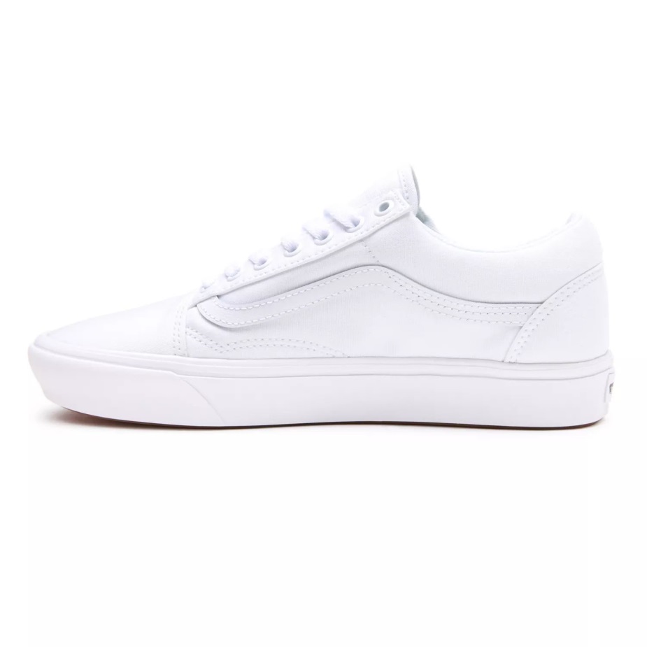 Vans Classic Comfycush παλιά Skool παπούτσια λευκά