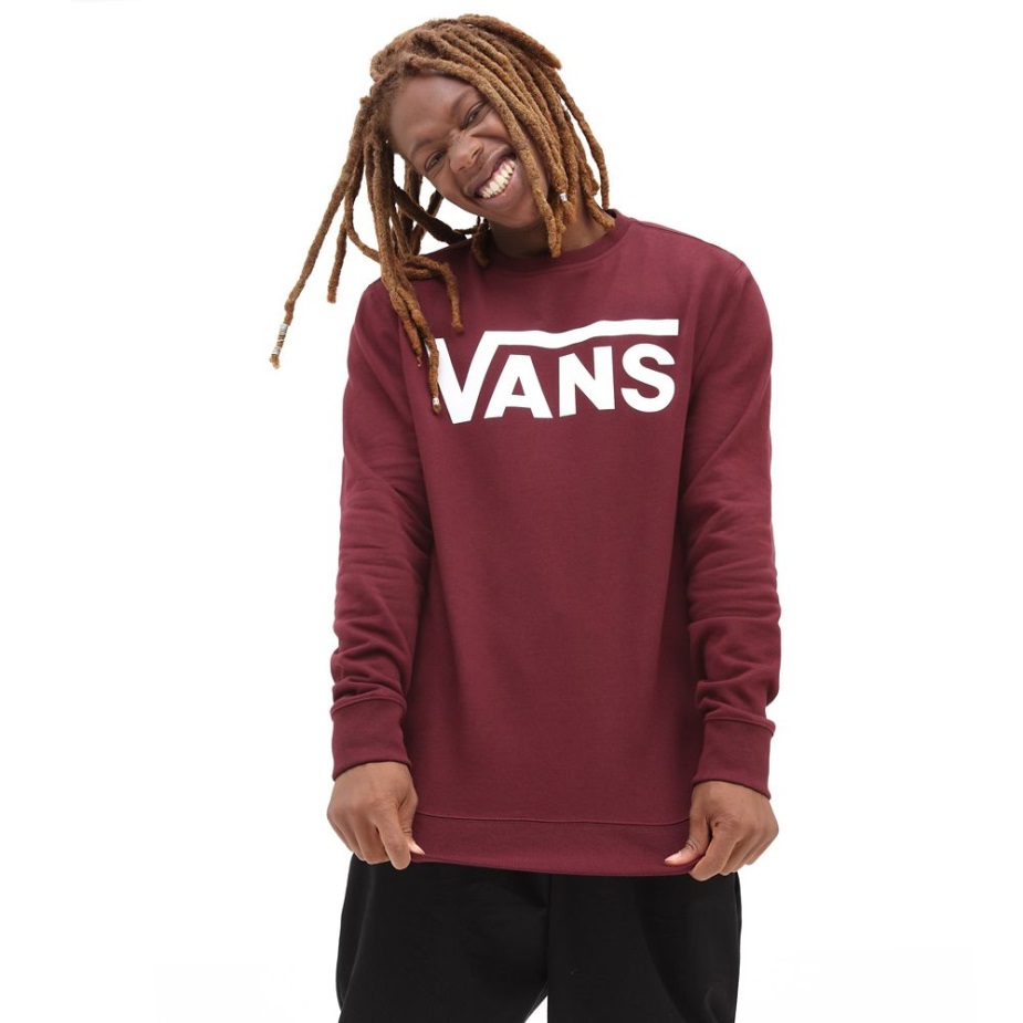 Vans Classic Crew Ii κόκκινο