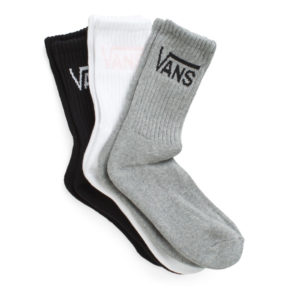 Vans Classic Crew γυναικείο 3 πακέτο 65-10 άσπρο-γκρι ερείκη