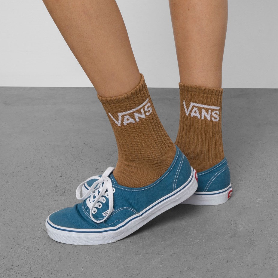 Vans Classic Crew κάλτσα 3pk μέγεθος 65-10 πράσινη πάπια