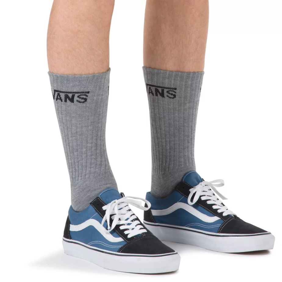 Vans Classic Crew κάλτσες (3 ζεύγη Pk) γκρι