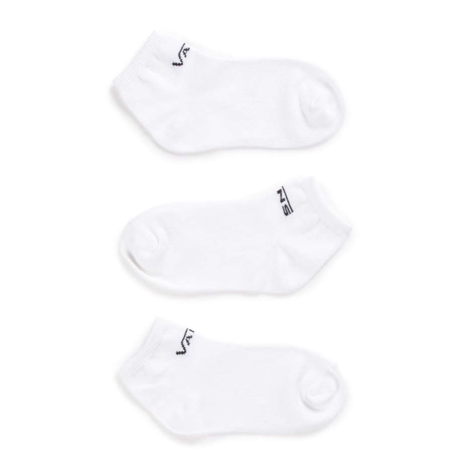 Vans Classic Kick Toddler Sock 3 πακέτο 12-24 μηνών λευκή