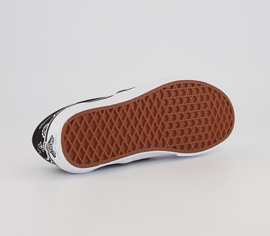 Vans Classic Slip On Trainers Paisley μαύρο λευκό