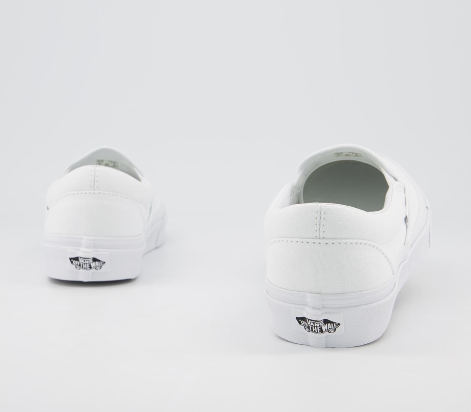 Vans Classic Slip On Trainers λευκό μονόχρωμο