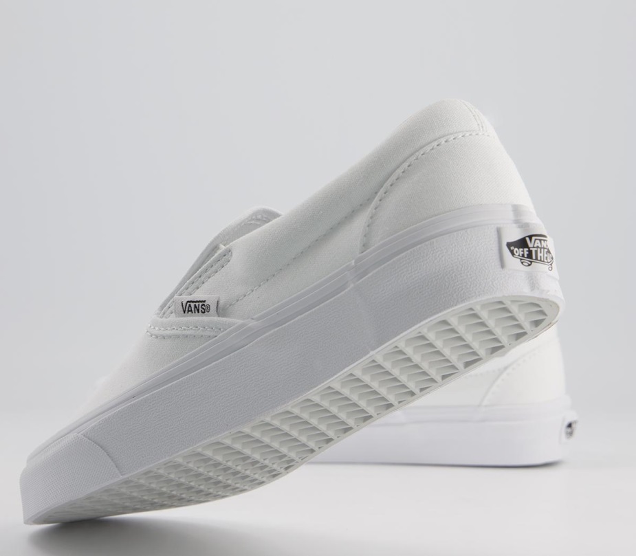 Vans Classic Slip On Trainers λευκό μονόχρωμο
