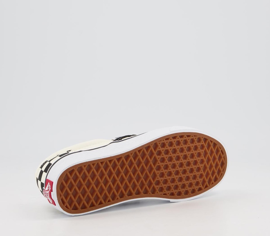 Vans Classic Slip On Trainers μαύρο λευκό έλεγχο