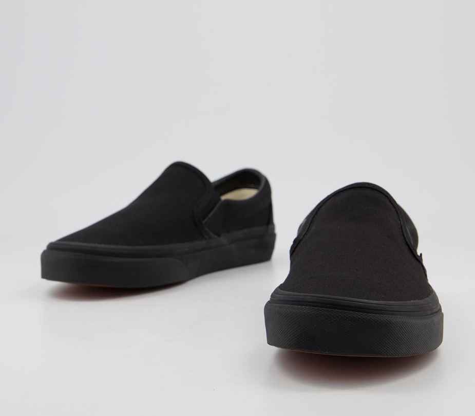 Vans Classic Slip On Trainers μαύρο μονόχρωμο