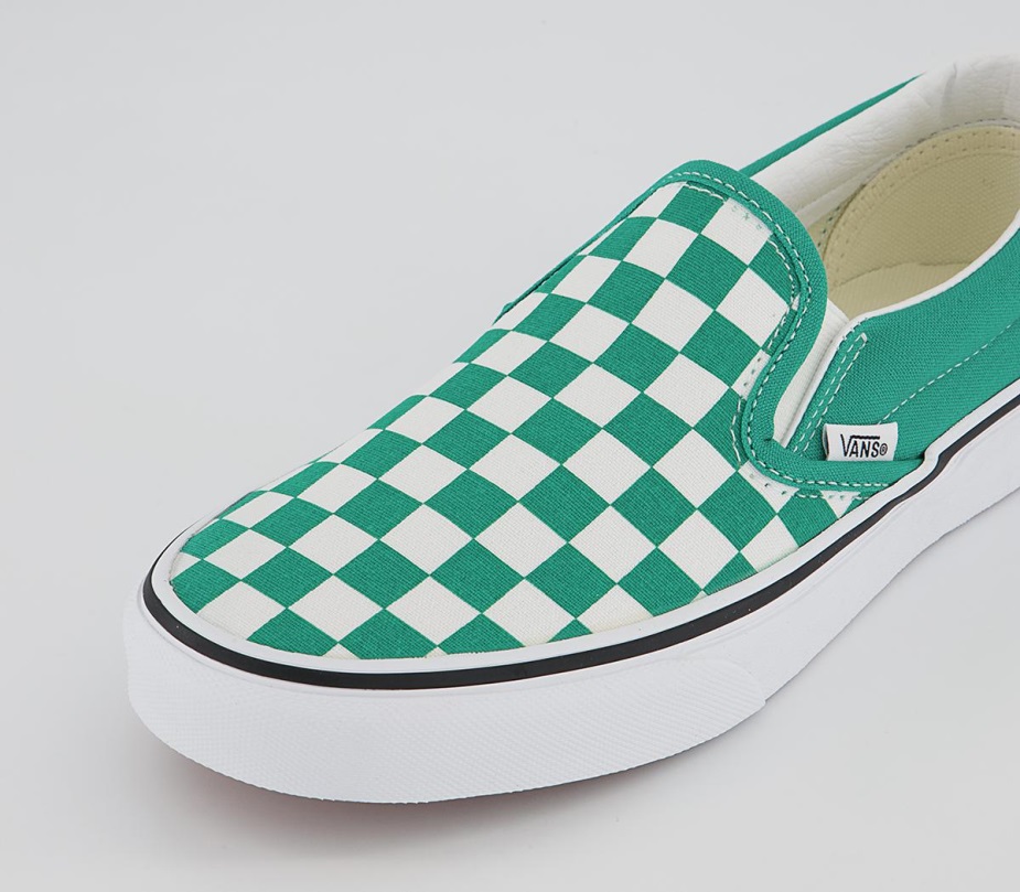 Vans Classic Slip On Trainers πιπέρι πράσινο λευκό