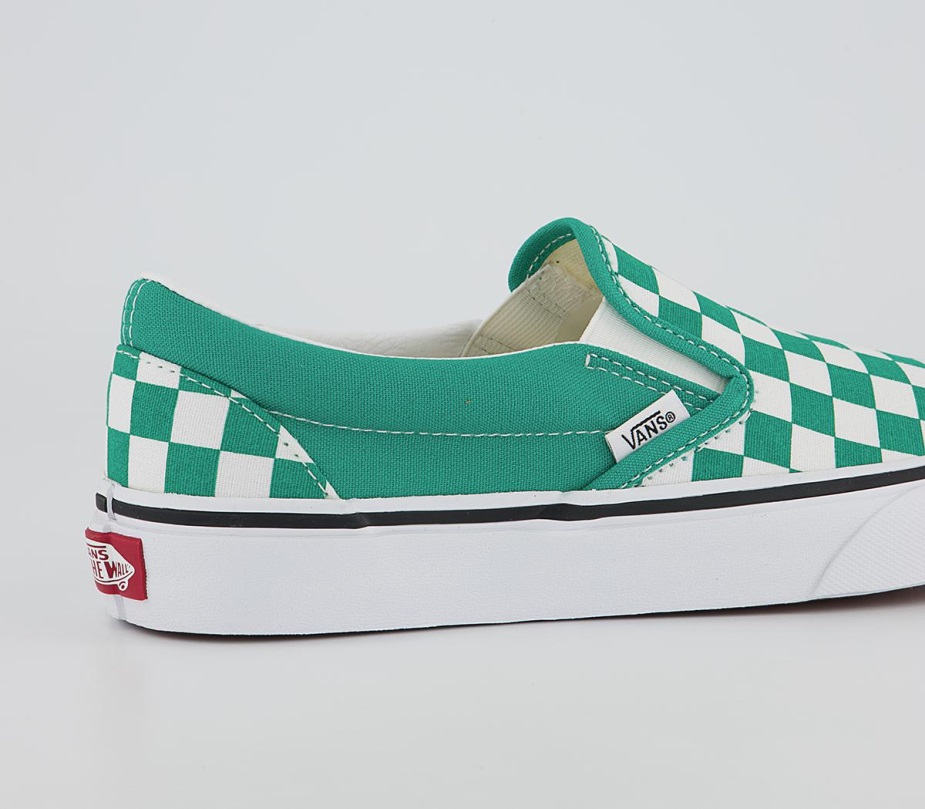 Vans Classic Slip On Trainers πιπέρι πράσινο λευκό