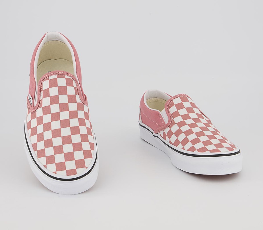 Vans Classic Slip On Trainers ροζέτα λευκό