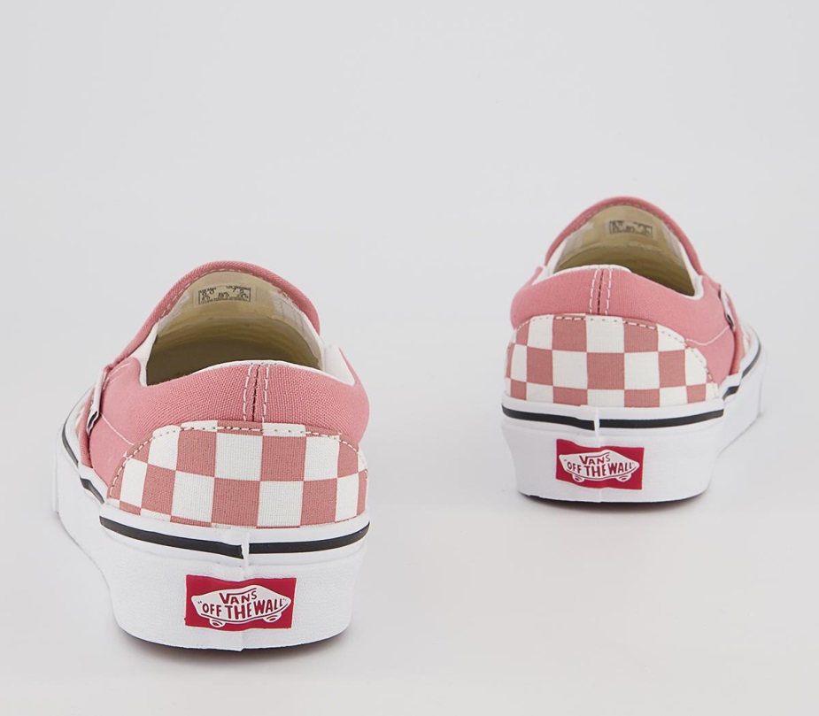 Vans Classic Slip On Trainers ροζέτα λευκό