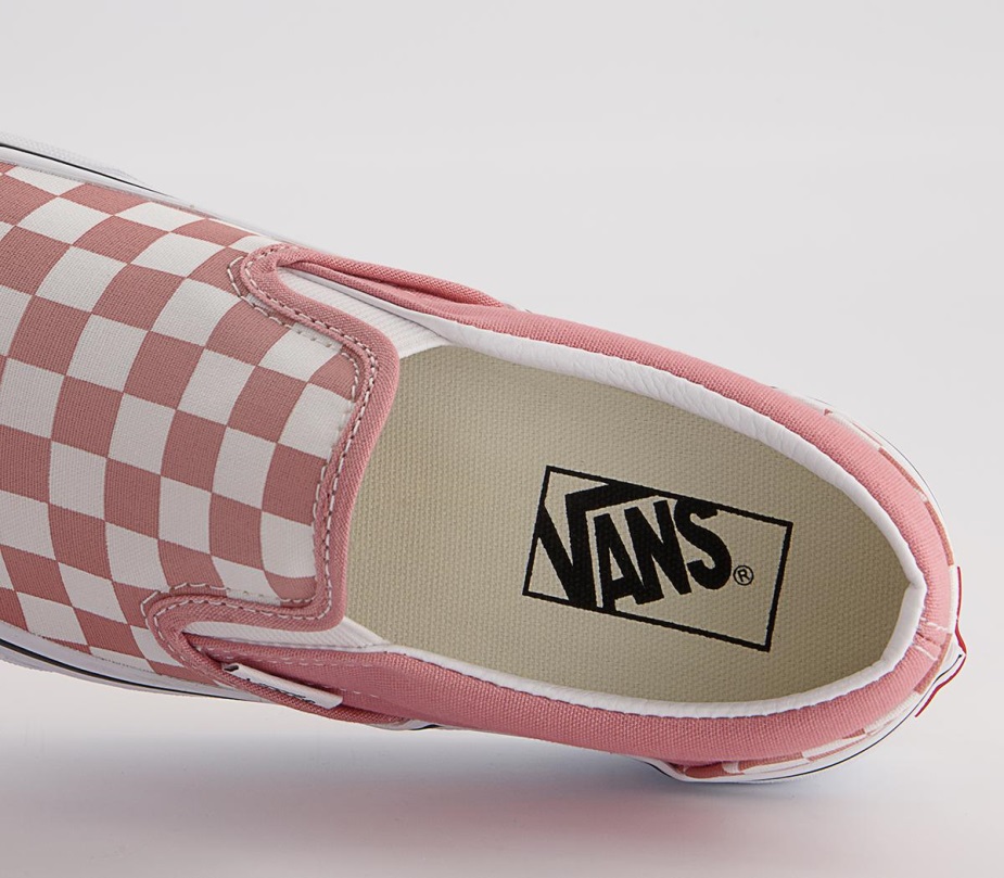 Vans Classic Slip On Trainers ροζέτα λευκό