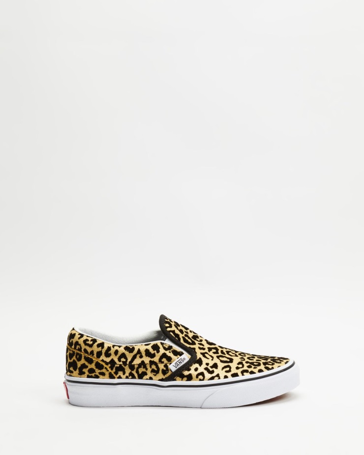 Vans Classic Slip-on - παιδική μαύρη λεοπάρδαλη