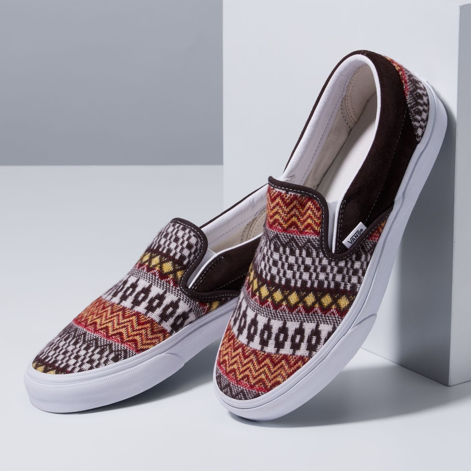 Vans Classic Slip-on Fair Isle Brown-multi