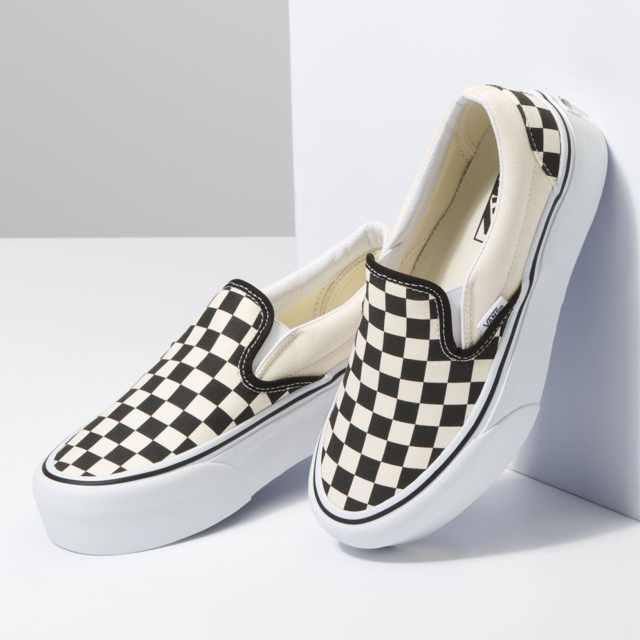 Vans Classic Slip-on Stackform μαύρο-κλασικό λευκό