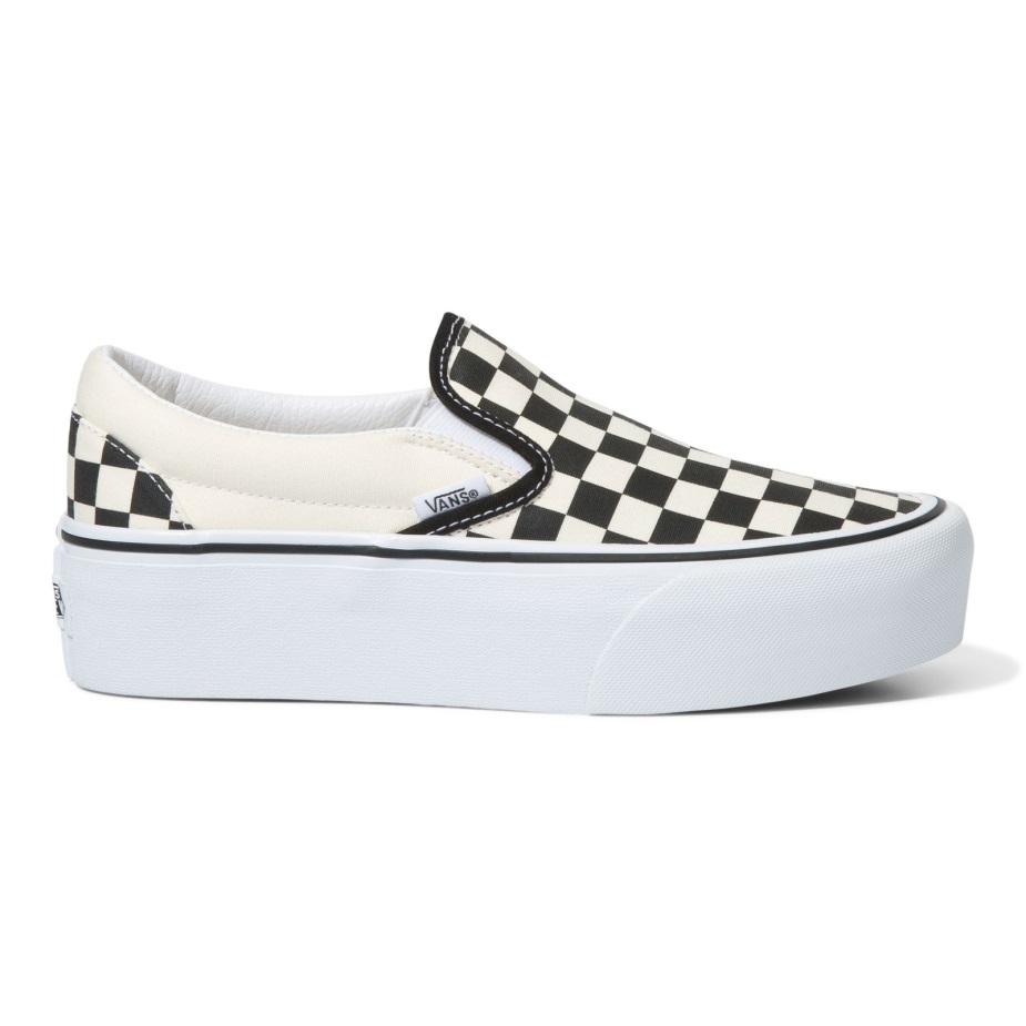 Vans Classic Slip-on Stackform μαύρο-κλασικό λευκό