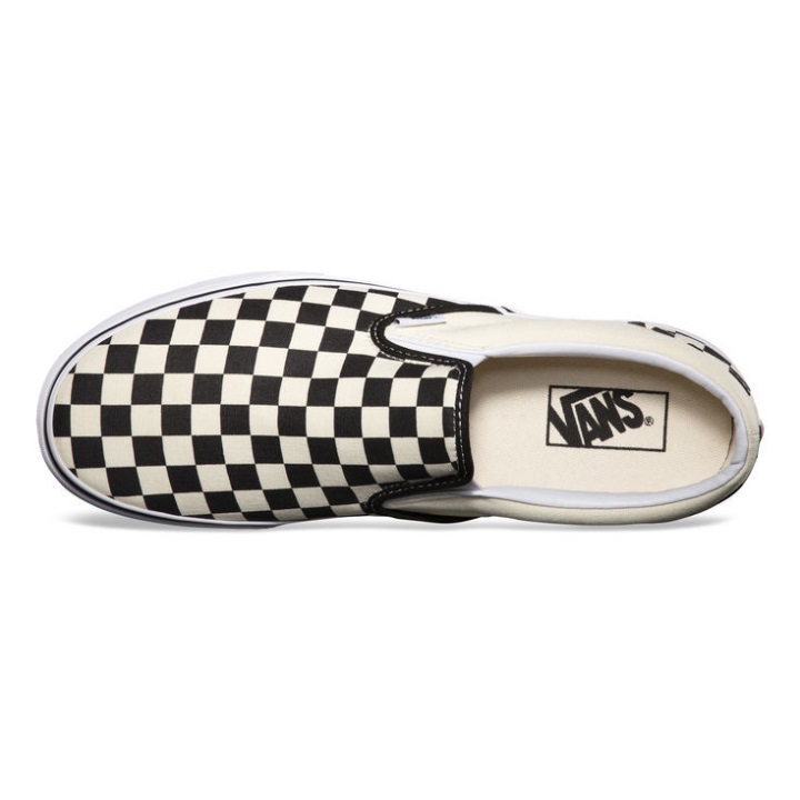 Vans Classic Slip-on μαύρο-άσπρο-άσπρο